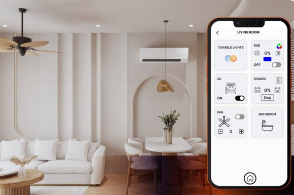 Ứng dụng KNX trong biệt thự