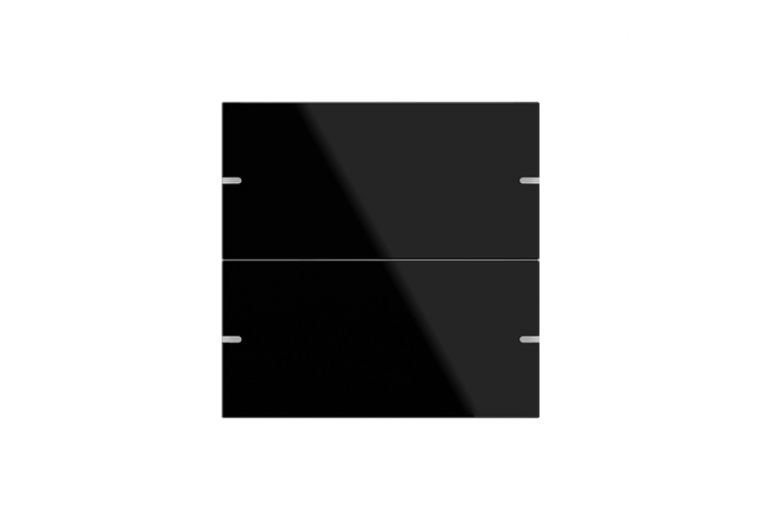 black glass 2 - gang