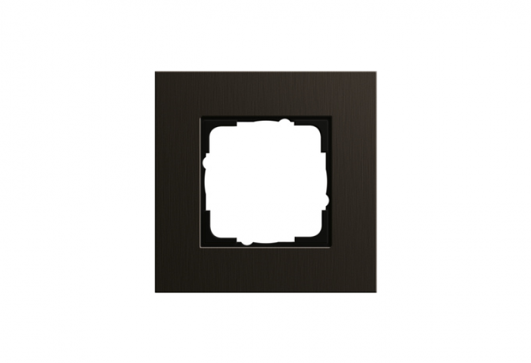 Gira Esprit cover frame aluminium brown (anodised)