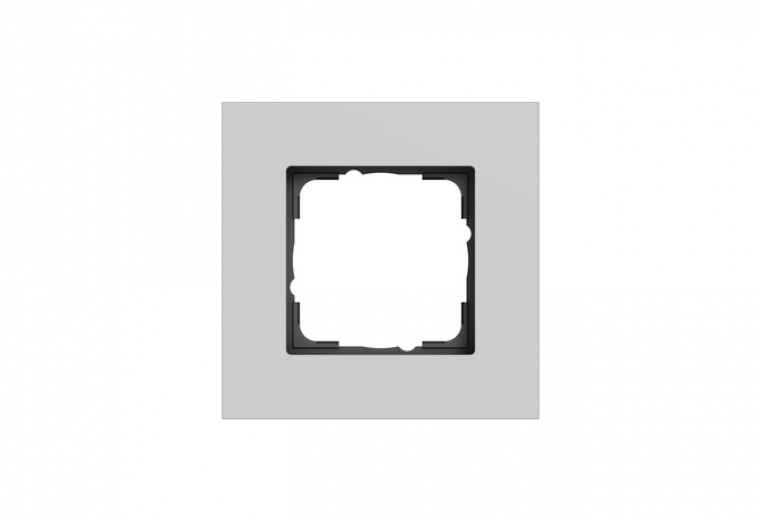 Gira Esprit cover frame aluminium grey matt (lacquered)
