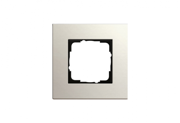 Gira Esprit cover frame linoleum-plywood light grey