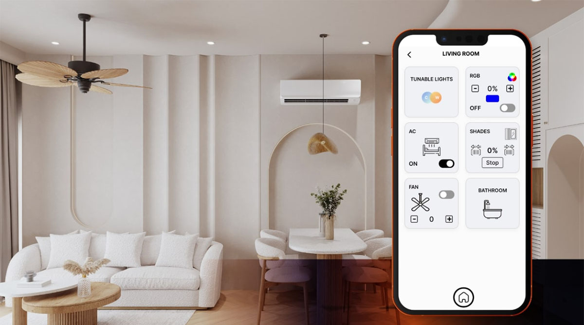 Hệ thống KNX cho biệt thự thông minh Ứng dụng KNX trong biệt thự